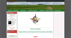 Desktop Screenshot of keyafoundation.org